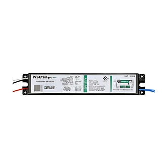 Satco Universal Voltage Ballast, T12 Instant Start, 120/277V, Professional, 10.5" W x 13" D x 3" H