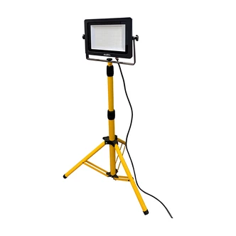 GoGreen Power Work Light With Tripod, 10,000 Lumens, COB LED, Adjustable 24-61 in, Aluminum, 6 ft Cord