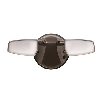 Cooper Lighting ESF LED Security Floodlight, 2372 Lumens, 4000K, Dusk To Dawn, Bronze