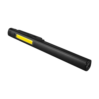 GoGreen Power Lumi Rechargeable Flashlight, 150 Lumens, USB-C Charging Cord, Magnetic Strip, 3 Modes, Black