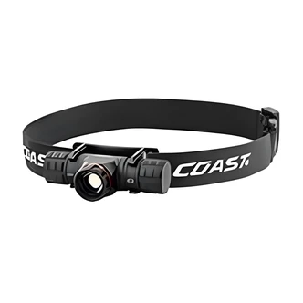 Coast XPH25R LED Headlamp, Rechargeable, Dual Power, 410 Lumens, Aluminum, Dust-Resistant, Storm Proof