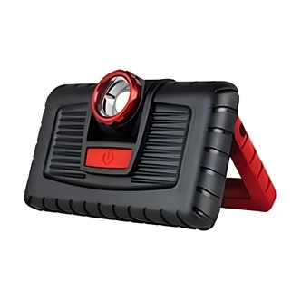 Coast PM310 Rechargeable LED Worklight, Pure Beam, Magnetic Base, 180-Degree Swivel Head, 1000 Lumens, 6 AA