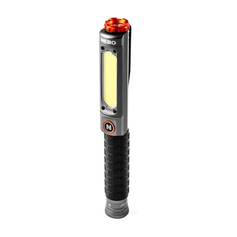 Nebo Big Larry 3-In-1 Flashlight, Work Light, Task Light, Rechargeable, 600 Lumen, USB-C, IPX7, Aluminum, Magnetic Base