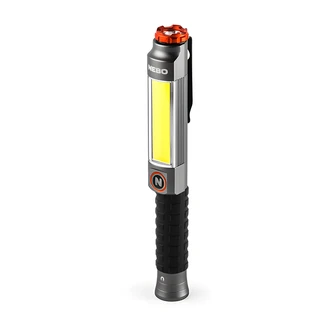 Big Larry 3 Flashlight, Work Light, Red Task Light, Aluminum, Magnetic Base, Belt Clip, 7 Modes