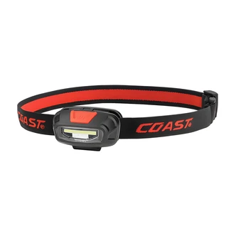 Coast FL13 C.O.B. LED Headlamp, Red LED, High-Low Light, Wide Beam