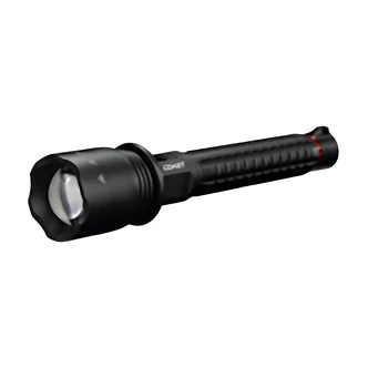 Coast XP40R Flashlight, Rechargeable, 8000 Lumens, USB-C, IP54, Black