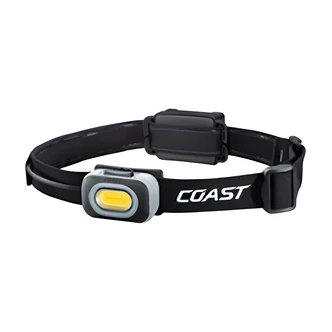 Coast RL10 Headlamp, Variable Light Control, 500 Lumen, Red LED, IP54, AAA Battery Powered