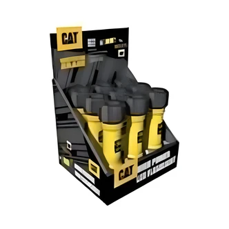 CAT LED Flashlight, 115 Lumen, 3XAAA, 9/CS