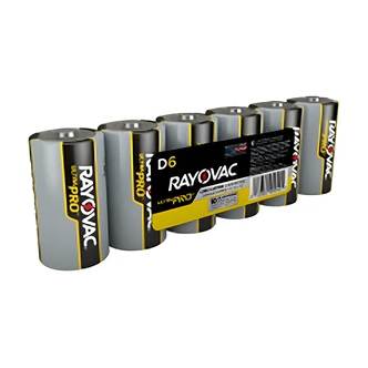 Rayovac Ultra Pro D Alkaline Batteries, 10-Year Shelf Life