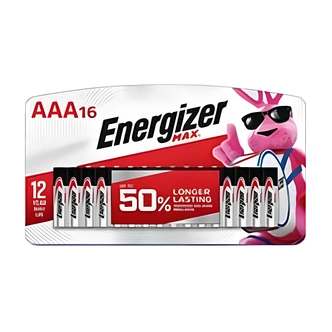 Energizer MAX AAA Batteries, 16/PK