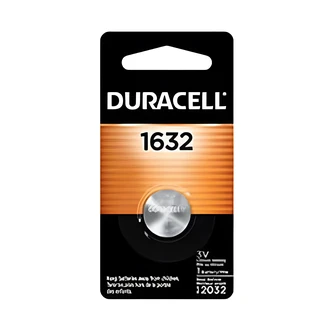 Duracell DL1632 Lithium Coin Battery, 36/CT