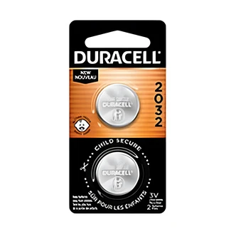 Duracell 2032 Specialty Lithium Coin Battery, Bitterant, 2/PK