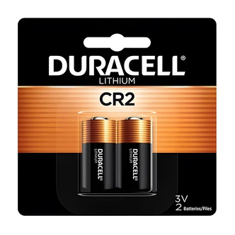 Duracell CR2 3V Lithium Battery, High Power, 2/PK