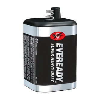 Energizer Eveready Heavy Duty 6V Lantern Battery, 1/EA