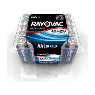 Rayovac AA Alkaline Batteries, 30/PK