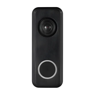 Globe Electric Wireless Dummy Camera Push Button Door Bell, Plastic, Black/White, 8.5 in W x 9 in D x 6 in H