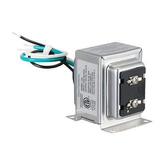 Globe Electric Wired Transformer, Metal, 120VAC to 16VAC/30VA, For Smart Video Doorbells, Wired Door Chimes