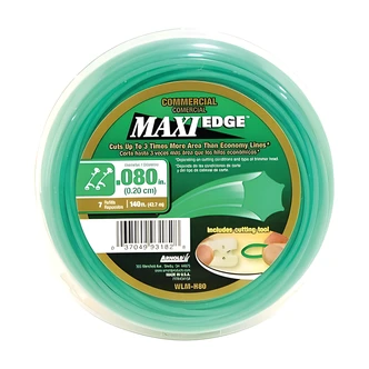 Arnold Maxi Edge Trimmer Line, 0.080 in x 140 ft, Green, 7 Refills, Cutting Tool