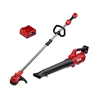 SKIL PWR Core 20, Cordless String Trimmer and Leaf Blower Combo, 13 in, 400 CFM, 4.0 Ah Battery and Charger