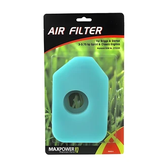 MaxPower Precision Parts Air Filter, For Briggs & Stratton 272235, 5-13/16 in. L x 3-11/16 in. W x 1-1/4 in. H