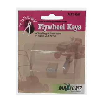MaxPower Briggs and Stratton Flywheel Key, Replacement, Fits All Briggs and Stratton Engines, Carded