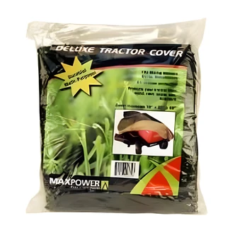 MaxPower Precision Parts Deluxe Mower Cover, 78" W x 30" D x 48" H, Weather-Resistant Fabric