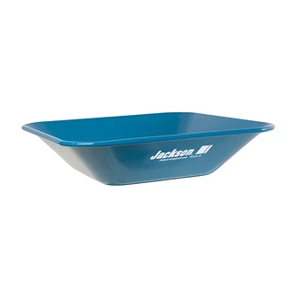 Ames / True Temper Steel Mortar Pan, 3 cu ft, Seamless, Durable Paint Finish, 30" W x 30" D x 9" H