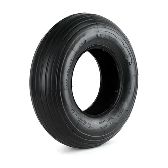 Martin Wheel Wheelbarrow Tire, 4.00-6, 2-Ply, Ribbed, 330 lb Max Load