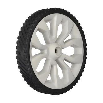 Arnold Rear Wheel Assembly, 11" x 2", High Impact Polypropylene, Aggressive Tread, For Walk-Behind Mowers