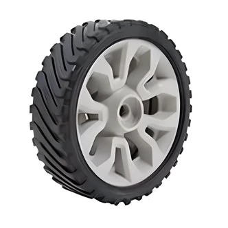 Arnold Wheel Assembly, Front, 7" x 2", High Impact Polypropylene, Aggressive Tread, For Walk-Behind Mowers