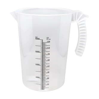 Valley Industries Measuring Pitcher, 32 oz, Chemical-Resistant, Clear, Graduated