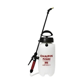 Chapin Metal Sprayer, Tri-Poxy Steel, 3 Gal, 12" Poly Wand, Adjustable Poly Cone, Lock-On Handle, 42" Reinforced Hose