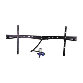 Valley Industries Broadcast Sprayer Boom Kit, 7 ft, All-Steel, Adjustable Pressure Regulator, 12V Wire Harness