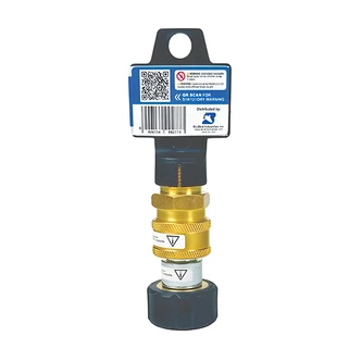 BluBird Industries Pressure Washer Hose Quick Connect Kit, 4,000 PSI, M22, Quick-Connect Compatible