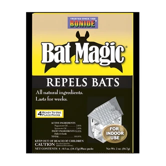 Bonide Bat Magic Bat Repellent Scent Packs, 4/PK