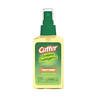 Cutter Insect Repellent, Oil of Lemon Eucalyptus, DEET-Free, Up to 6 Hr, 6.25" H x 4.25" W x 4.25" D
