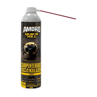 Amdro Quick Kill Carpenter Bee, Carpenter Ant, Termite Killer Foam, 18 oz