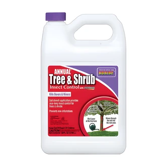 Bonide Annual Tree & Shrub Insect Control, Systemaxx Concentrate, 128 oz