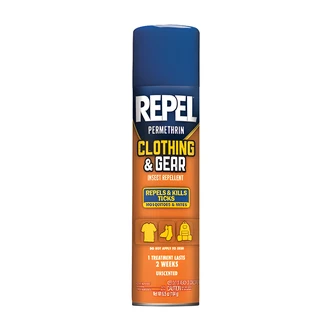 Spectrum Repel Clothing And Gear Spray, Permethrin, Aerosol, 15 oz
