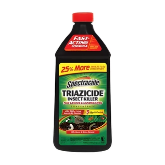 Spectrum Triazicide Once & Done Lawn Insect Killer, 5,120 sq ft Coverage, Gamma-Cyhalothrin, 20 Month Control