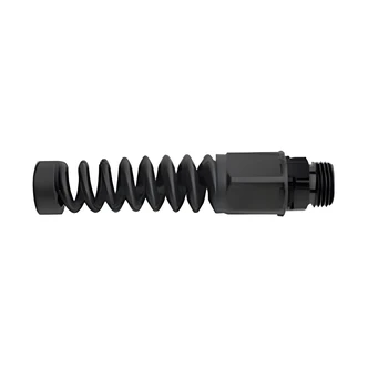 Flexzilla Pro Garden Hose End Male Reusable Fitting, 5/8 in, Male GHT, Anodized Aluminum, Bend Restrictor, Field Repairable