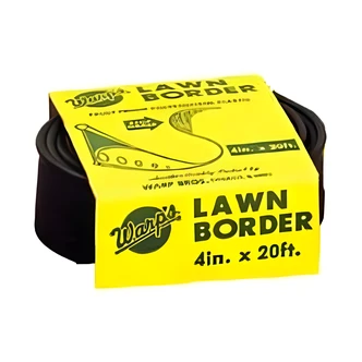 Warp's Lawn Border, Plastic, Black, Flexible, Frost Proof