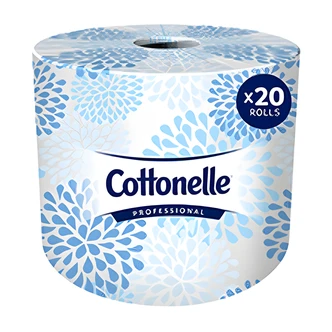 Scott Cottonelle Toilet Paper, White, 20/CS
