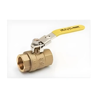 B&K Ball Valve, 7700 Series, Brass, 600 PSI, Full Port, Standard, FIP x FIP, 4 in