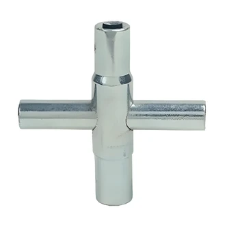 Homewerks 4-Way Sillcock Key, Heat-Treated Steel, 1/4", 9/32", 5/16", 11/32"