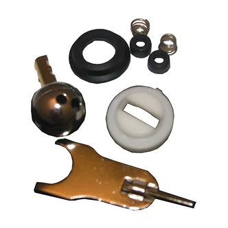 Larsen Supply Delta Bath Kit, 212 Ball, Stainless Steel, Fits Delta Single-Handle Kitchen and Bath Faucets