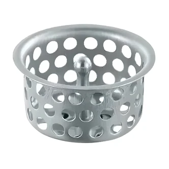 Homewerks Basin Strainer, 1 1/2 in, With Plug