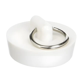 Homewerks Basin Stopper, 1 1/4 in, Brass, 4.5 in W x 0.7 in D x 3.1 in H