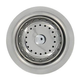 Homewerks Deluxe Basket Strainer, Clams, 8.8 in W x 3.3 in D x 6 in H
