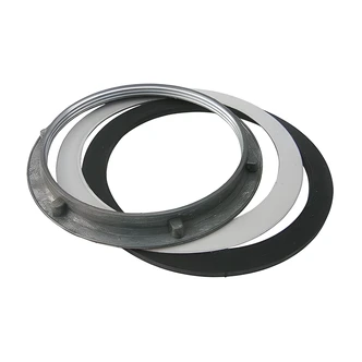 Larsen Supply Die-Cast Jam Nut Kit, 4 in, For Kitchen Sink Basket Strainers, Leak-Resistant Seal